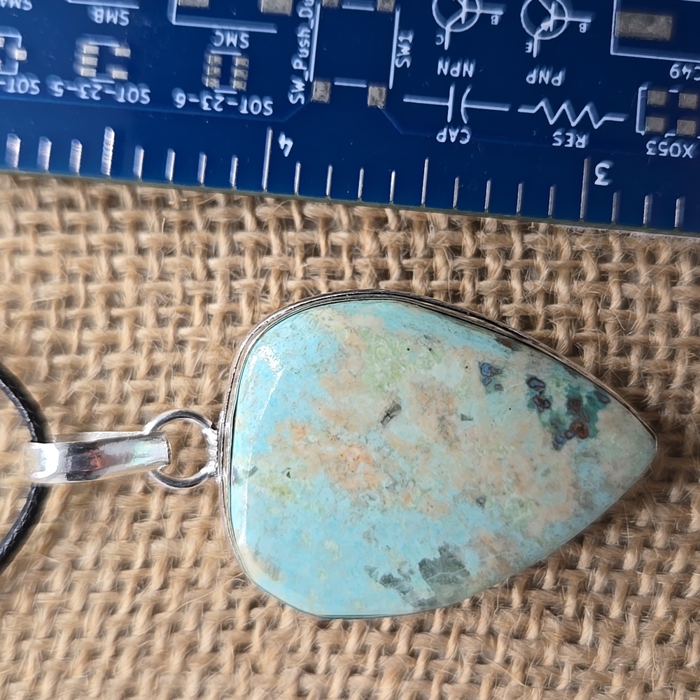 Peruvian Turquoise pendant #303